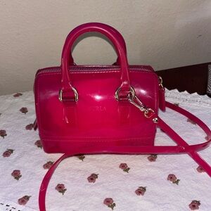 Furla Fuchsia Mini Bag